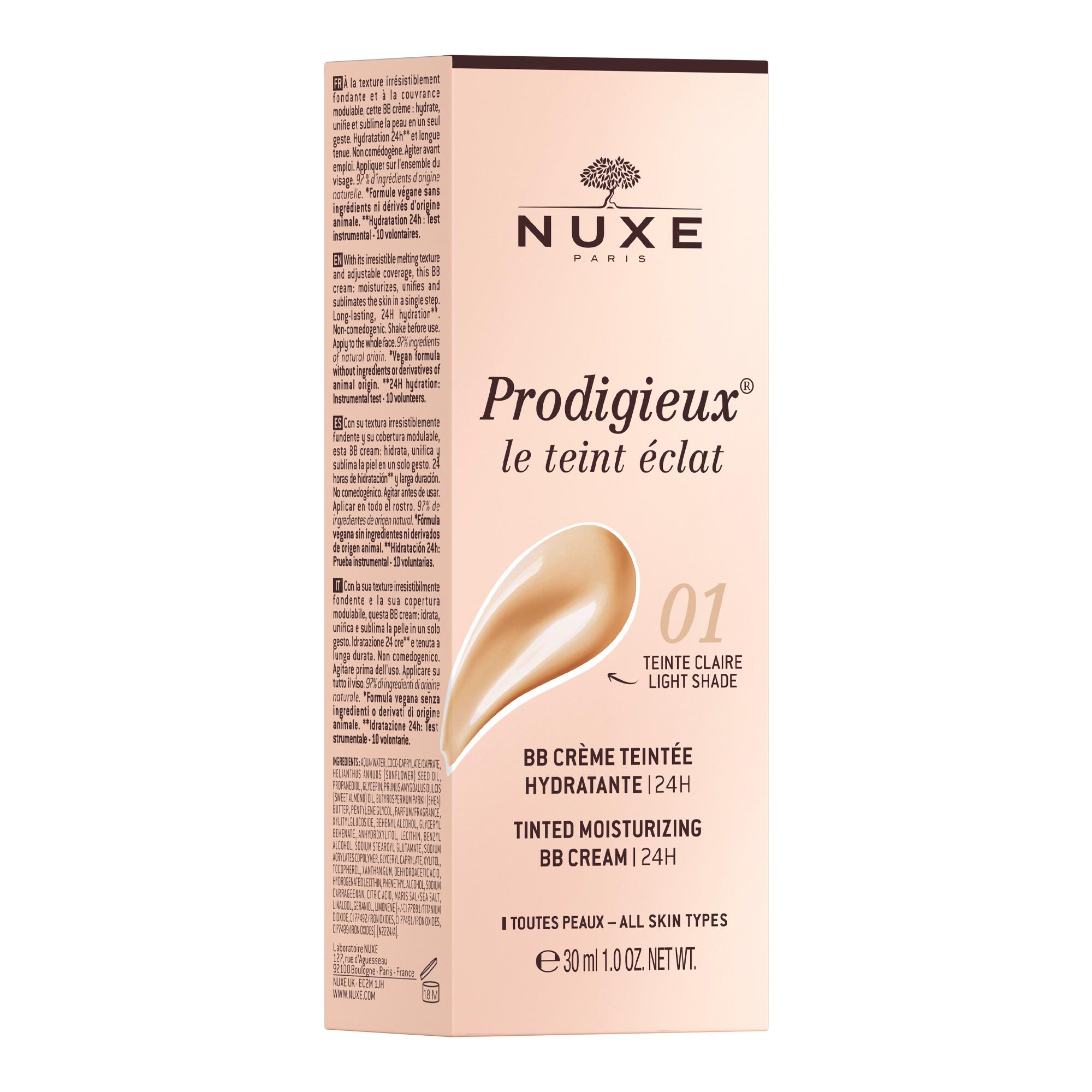 Produktbild NUXE Prodigieux® Getönte, feuchtigkeitsspendende BB-Creme 2 von 7