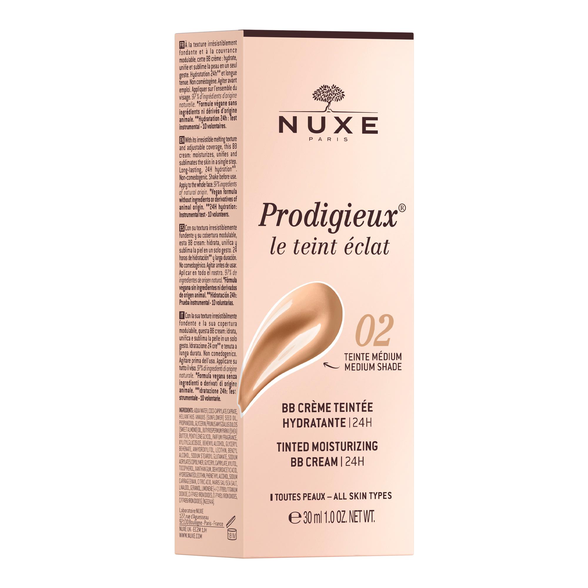 Produktbild NUXE Prodigieux® Getönte, feuchtigkeitsspendende BB-Creme 2 von 6