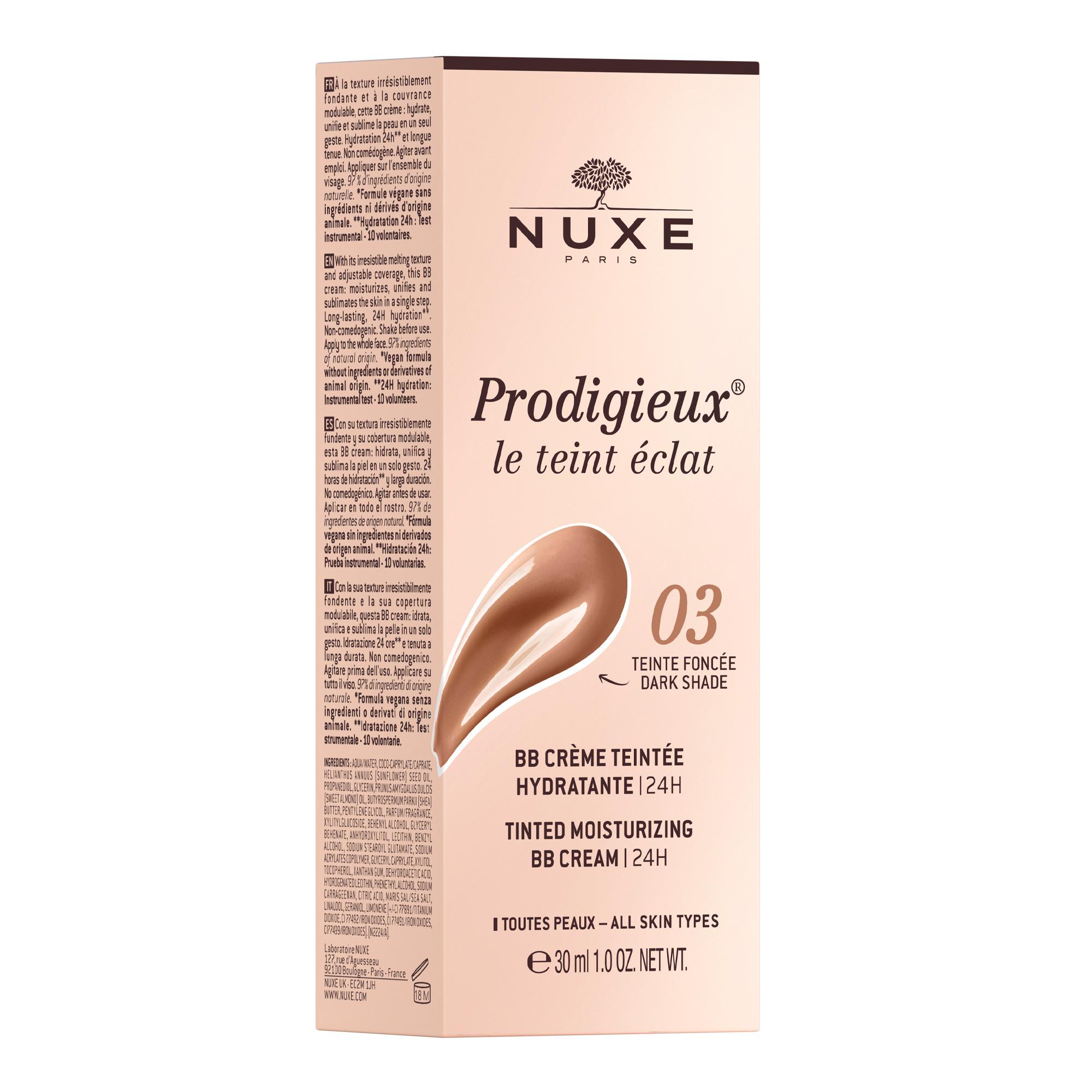 Produktbild NUXE Prodigieux® Getönte, feuchtigkeitsspendende BB-Creme 2 von 8