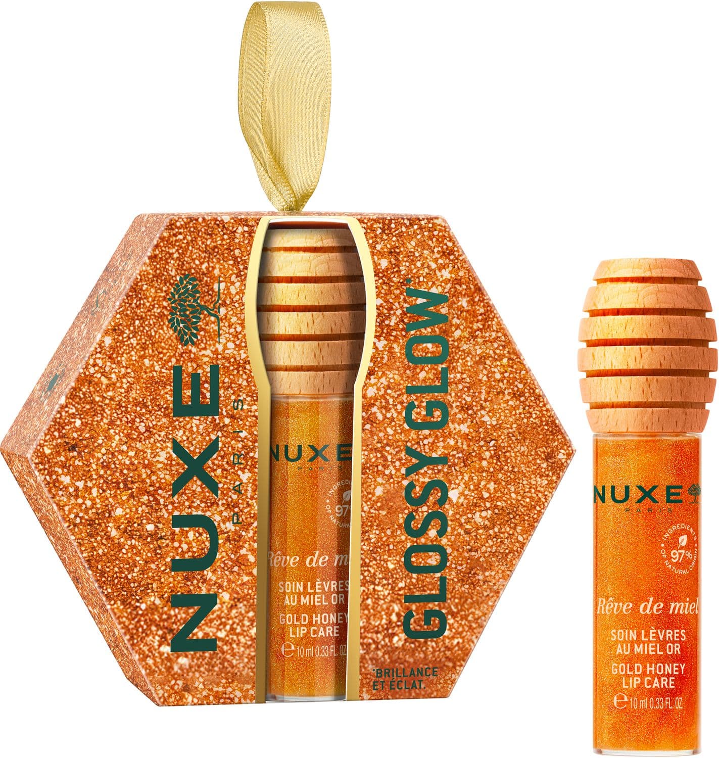 NUXE Rêve de Miel Gold Lippenpflege mit Honig Geschenkpackung