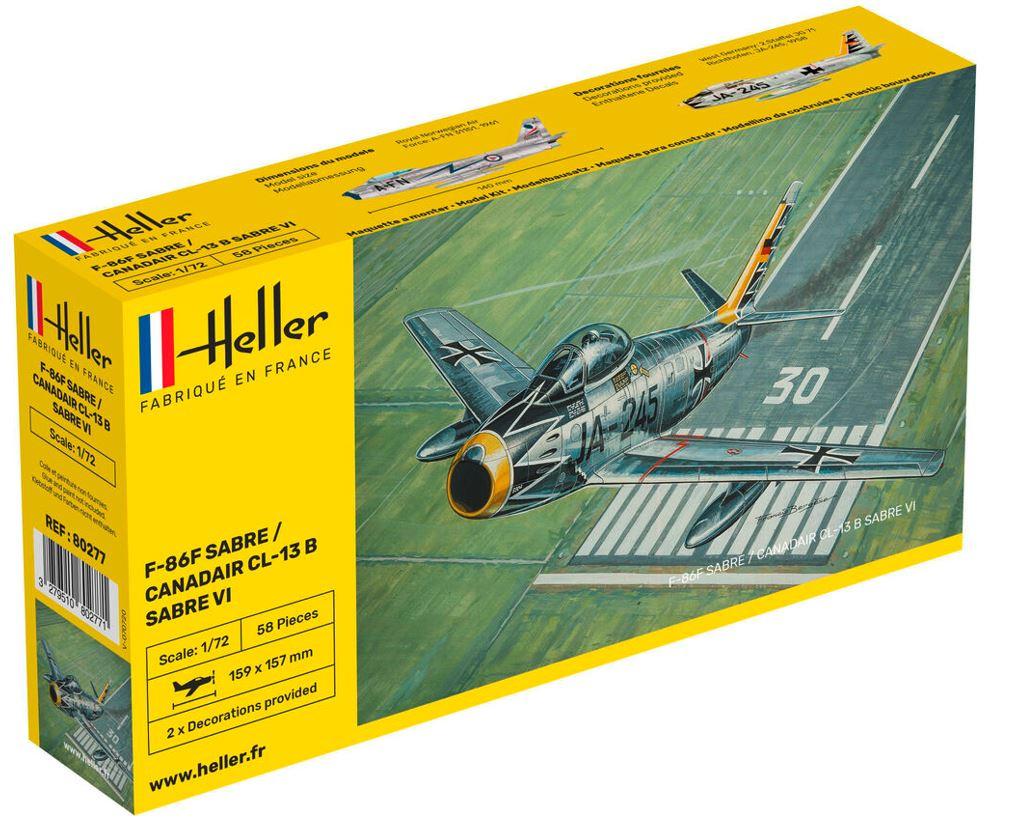 Heller 80277 F-86F SABRE / CANADAIR CL-13 B SABRE VI