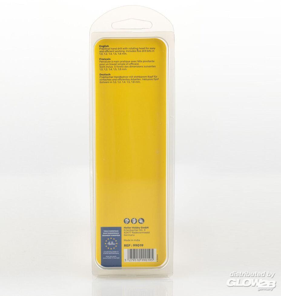 Produktbild Heller: Handbohrer  mit fünf Bohrern (1, 1.2, 1.4, 1.5, 1.8 mm) (1000990190) 3 von 3