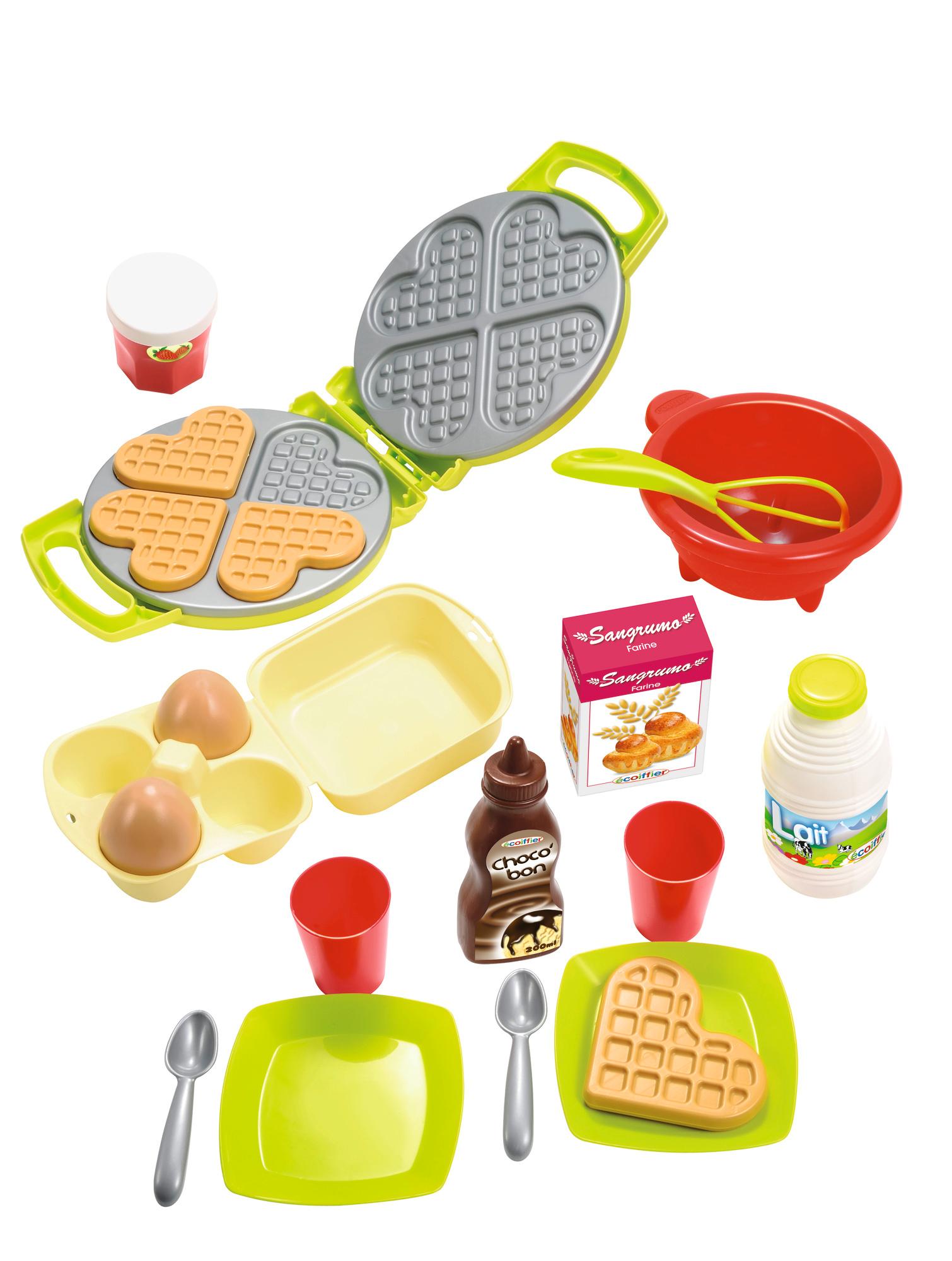 Produktbild Ecoiffier - Kinder-Backset mit Waffeleisen, 22 Teile 9 von 9