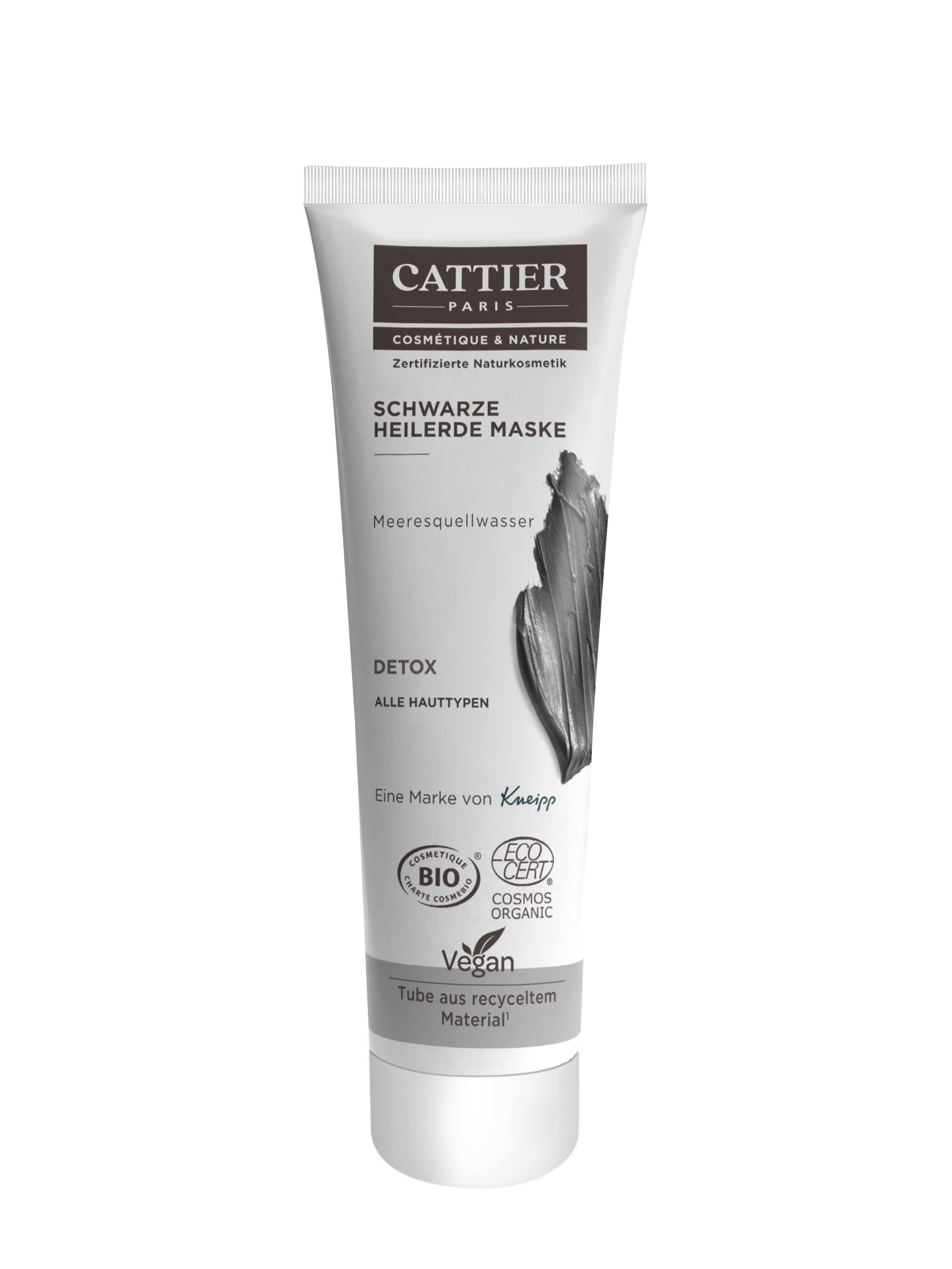 CATTIER Schwarze Heilerde Maske