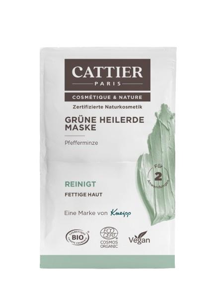 CATTIER Grüne Heilderde Maske