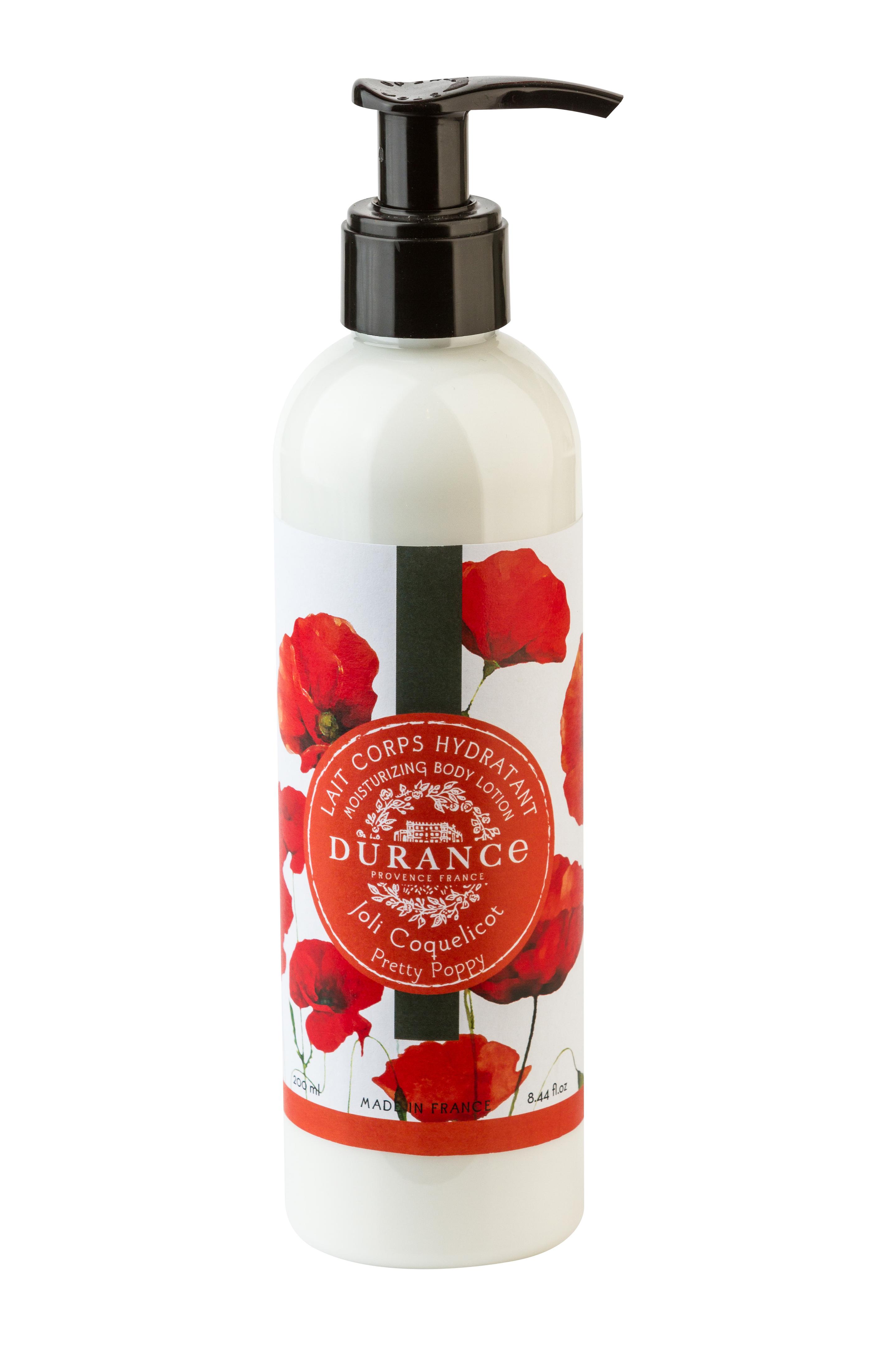 DURANCE Les Eternelles Bodylotion schöne Mohnblume
