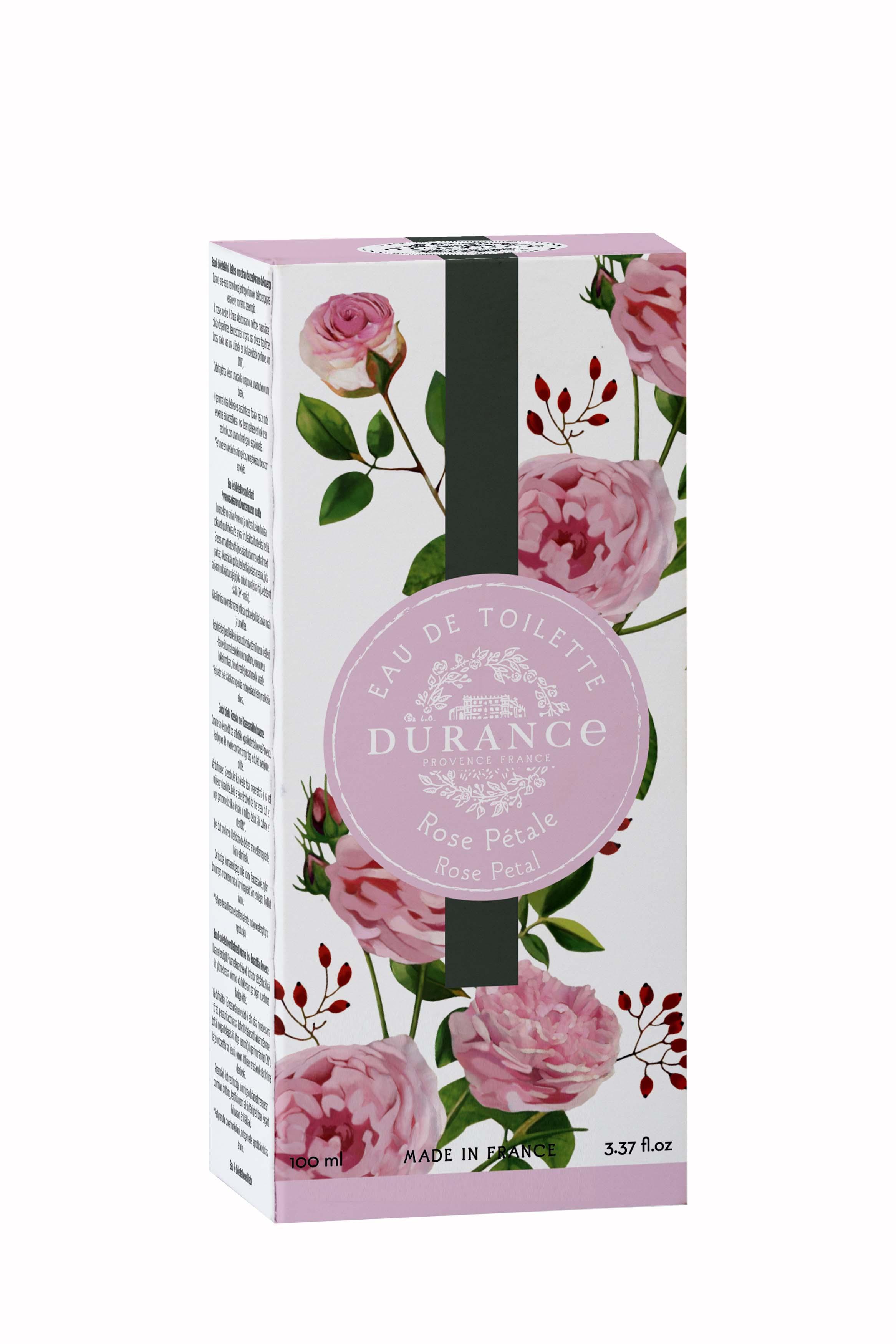 Produktbild DURANCE Les Eternelles Eau de Toilette Rosenblütenblätter 2 von 2