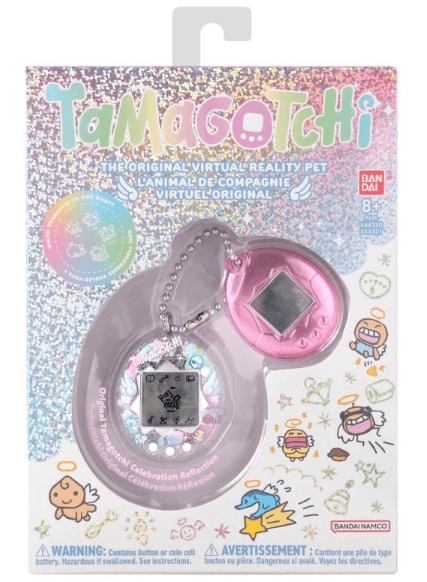 Bandai Tamagotchi Original Celebration Reflection – digitales Haustier mit Spiegelanhänger