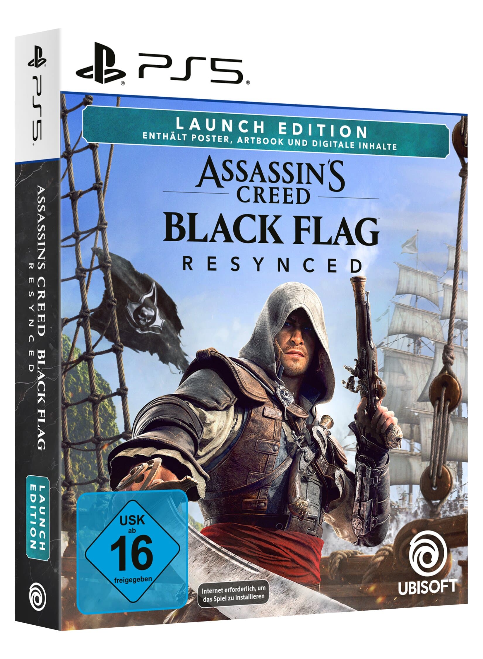 Assassin´s Creed Black Resynced - Launch Edition - PlayStation 5