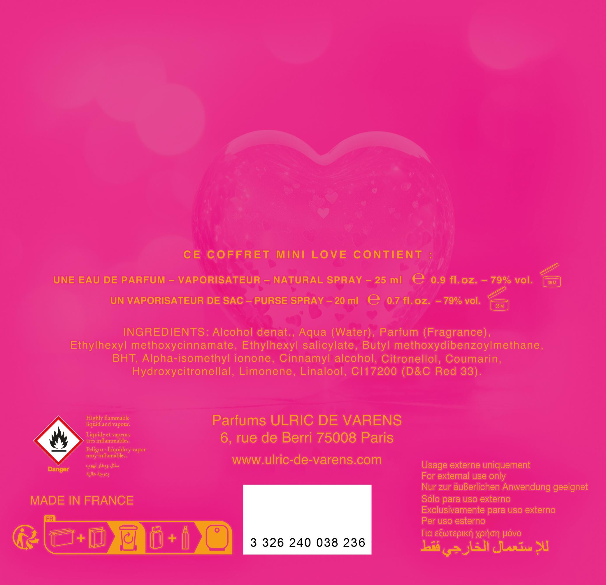 Produktbild UDV MINI LOVE Duftset 2 von 2