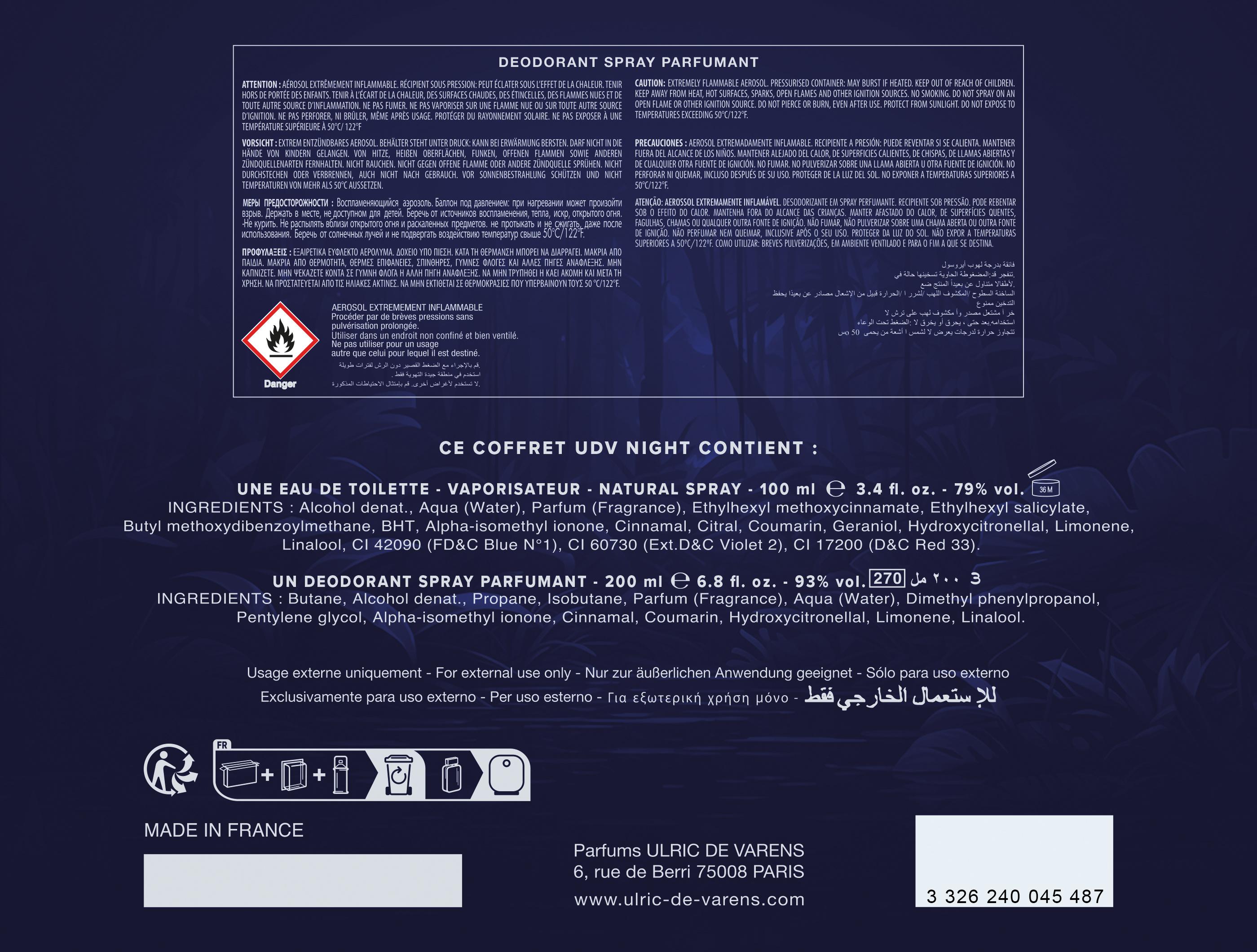 Produktbild UDV NIGHT Duftset 2 von 2