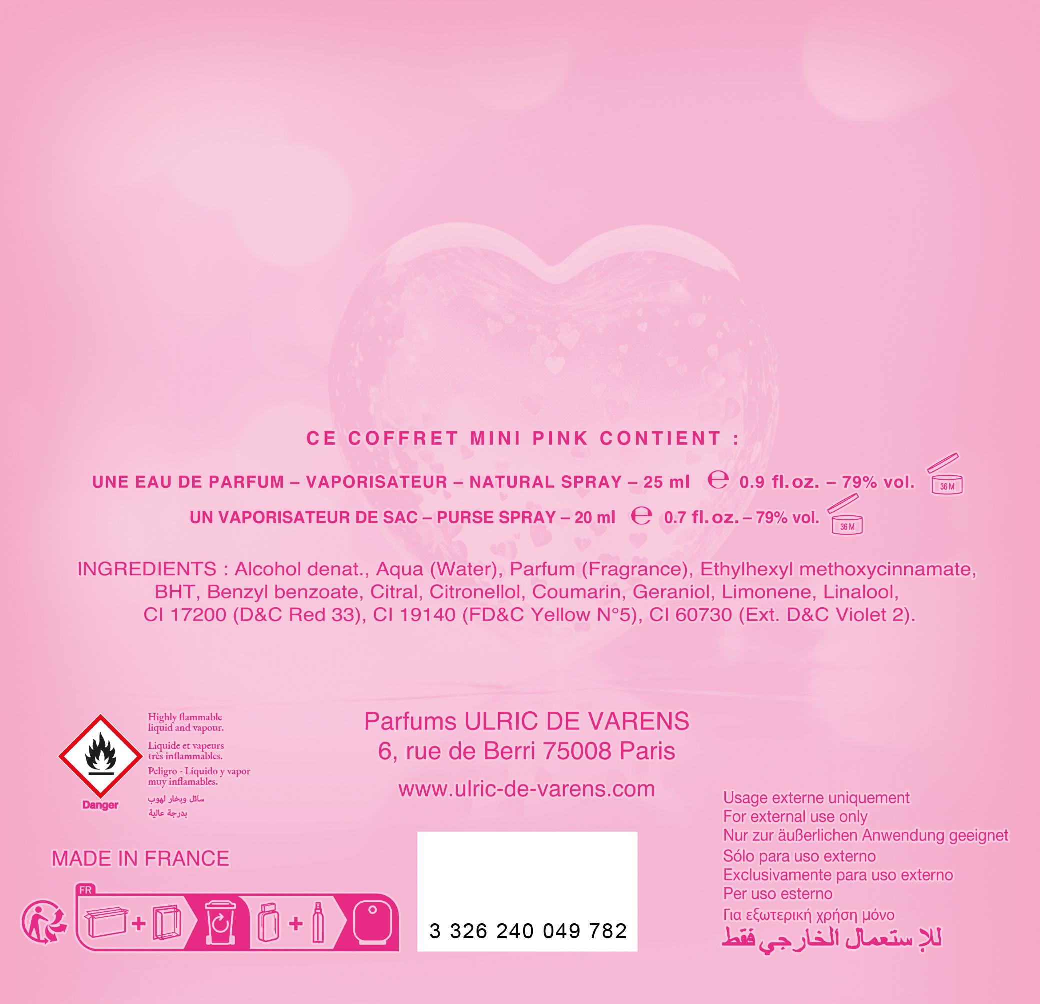 Produktbild UDV MINI PINK Duftset 2 von 2