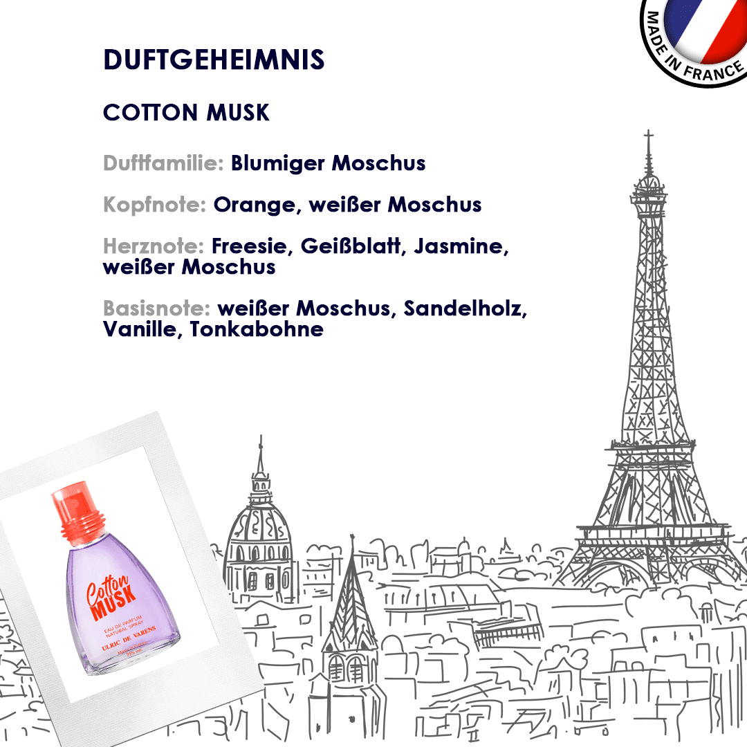 Produktbild ULRIC DE VARENS Mini Cotton Musk  4 von 4