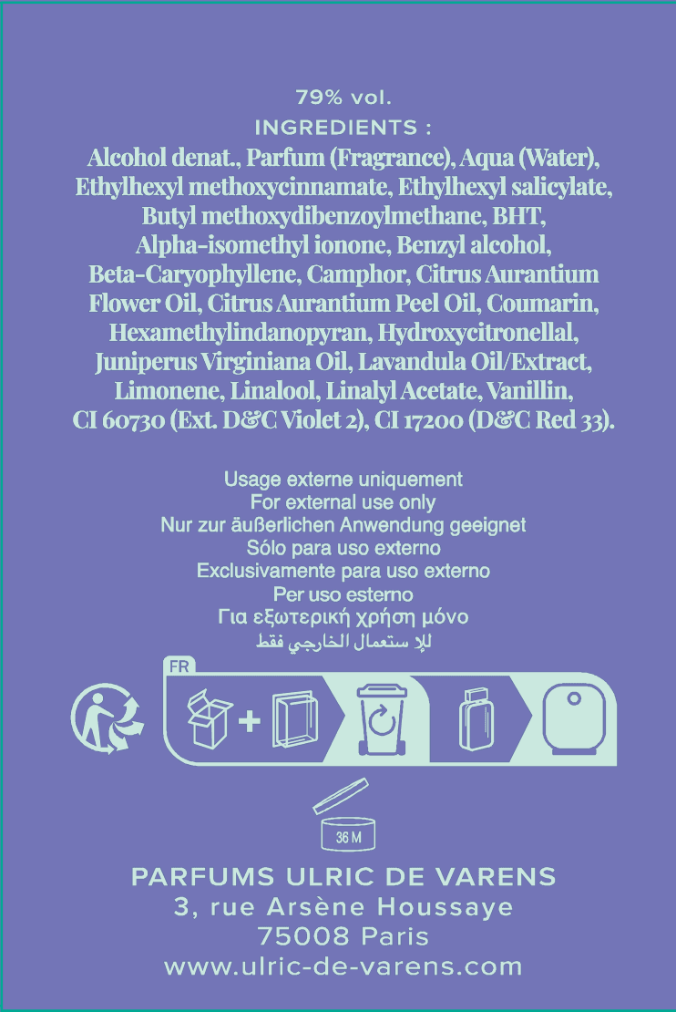 Produktbild ULRIC DE VARENS Mini Cotton Musk  2 von 4