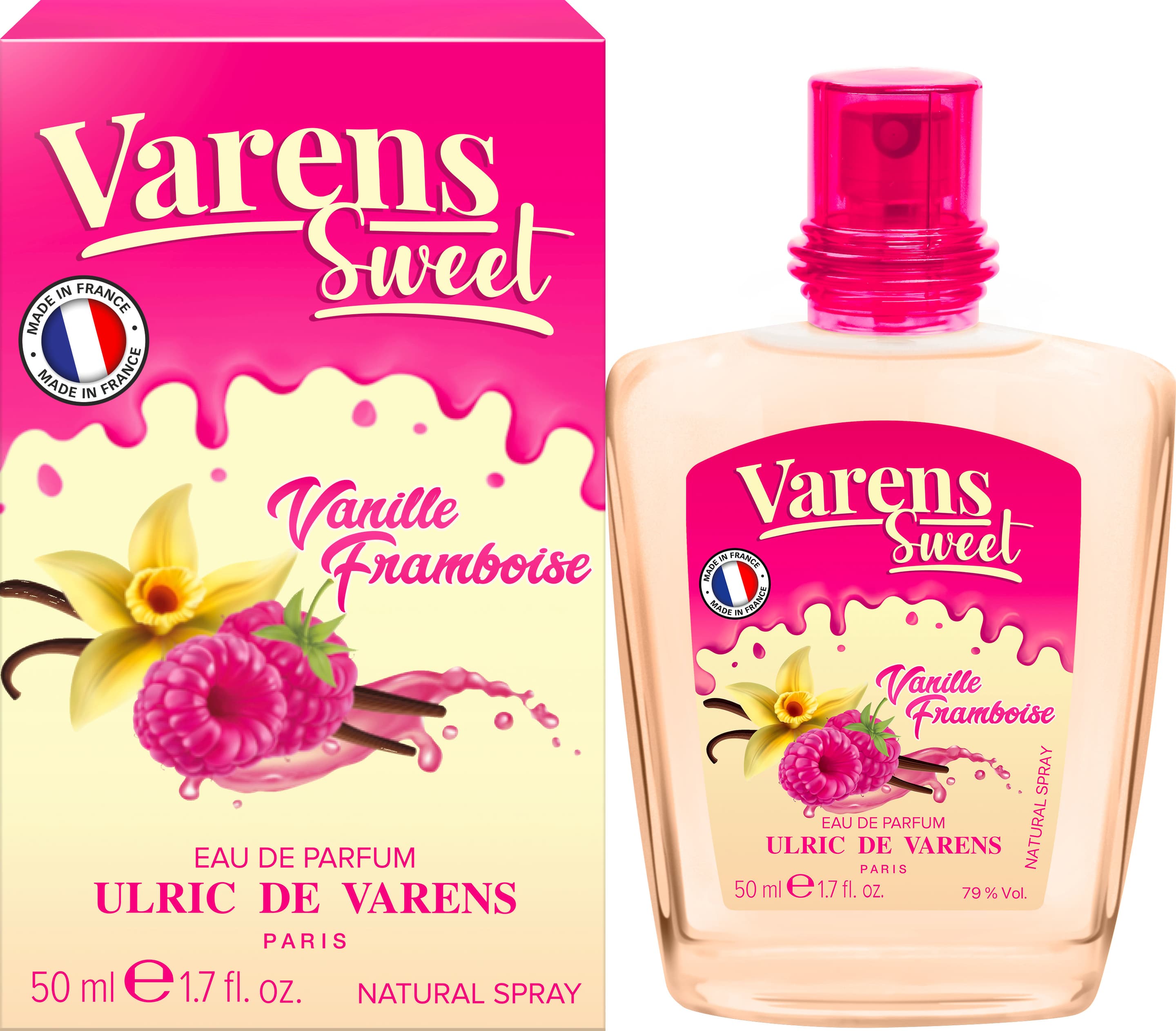 ULRIC DE VARENS Sweet Vanille Framboise Eau de Parfum