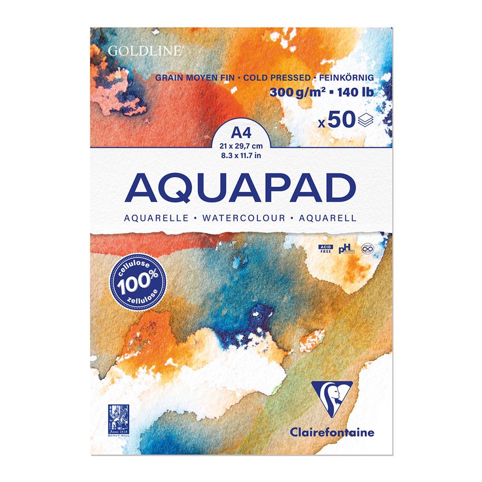 Clairefontaine Aquarellblock Aquapad A4