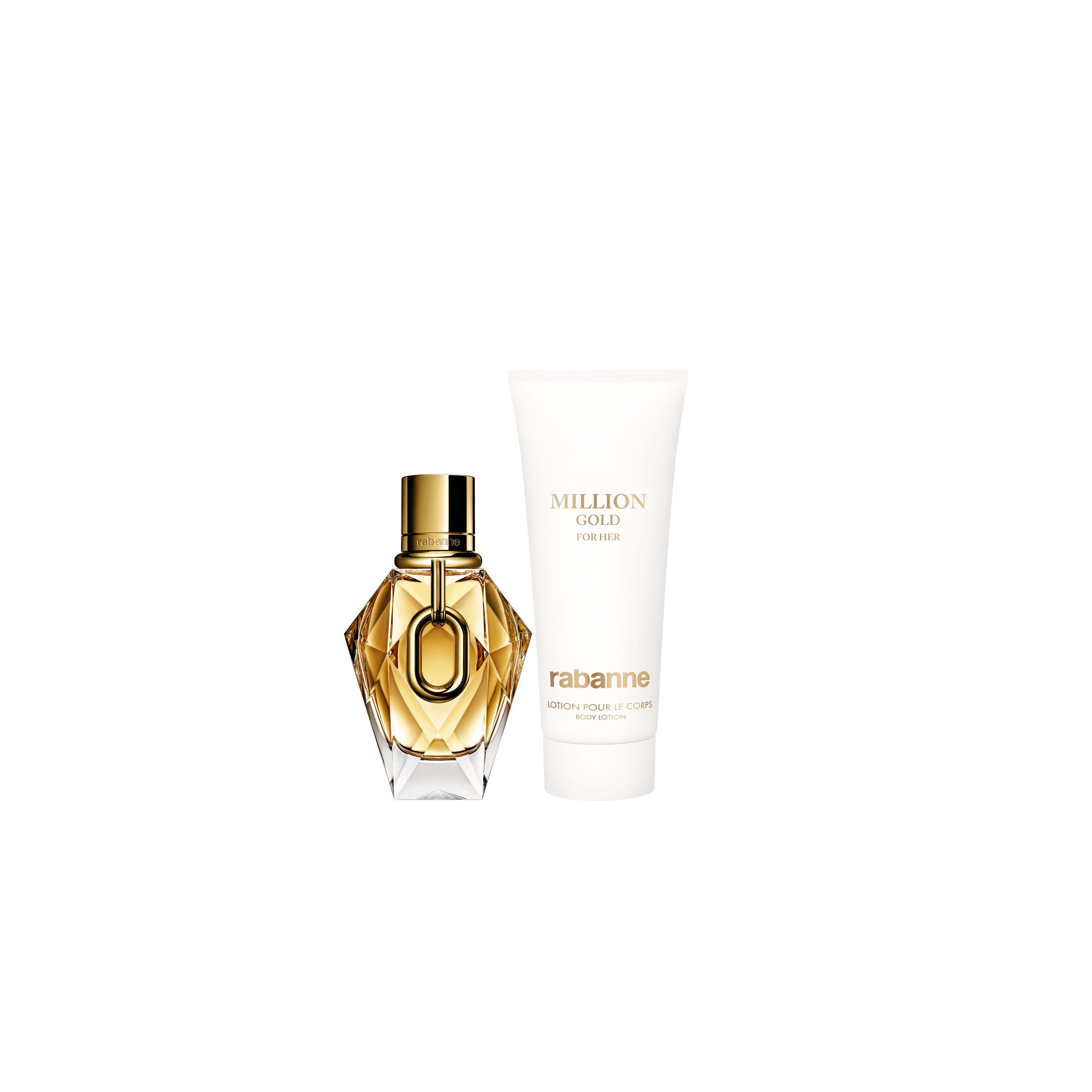 Produktbild Rabanne Million Gold FOR HER Eau de Parfum + Bodylotion Geschenpackung 2 von 2