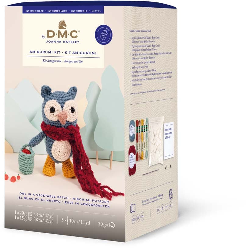 DMC Häkelset Amigurumi Kit Eule