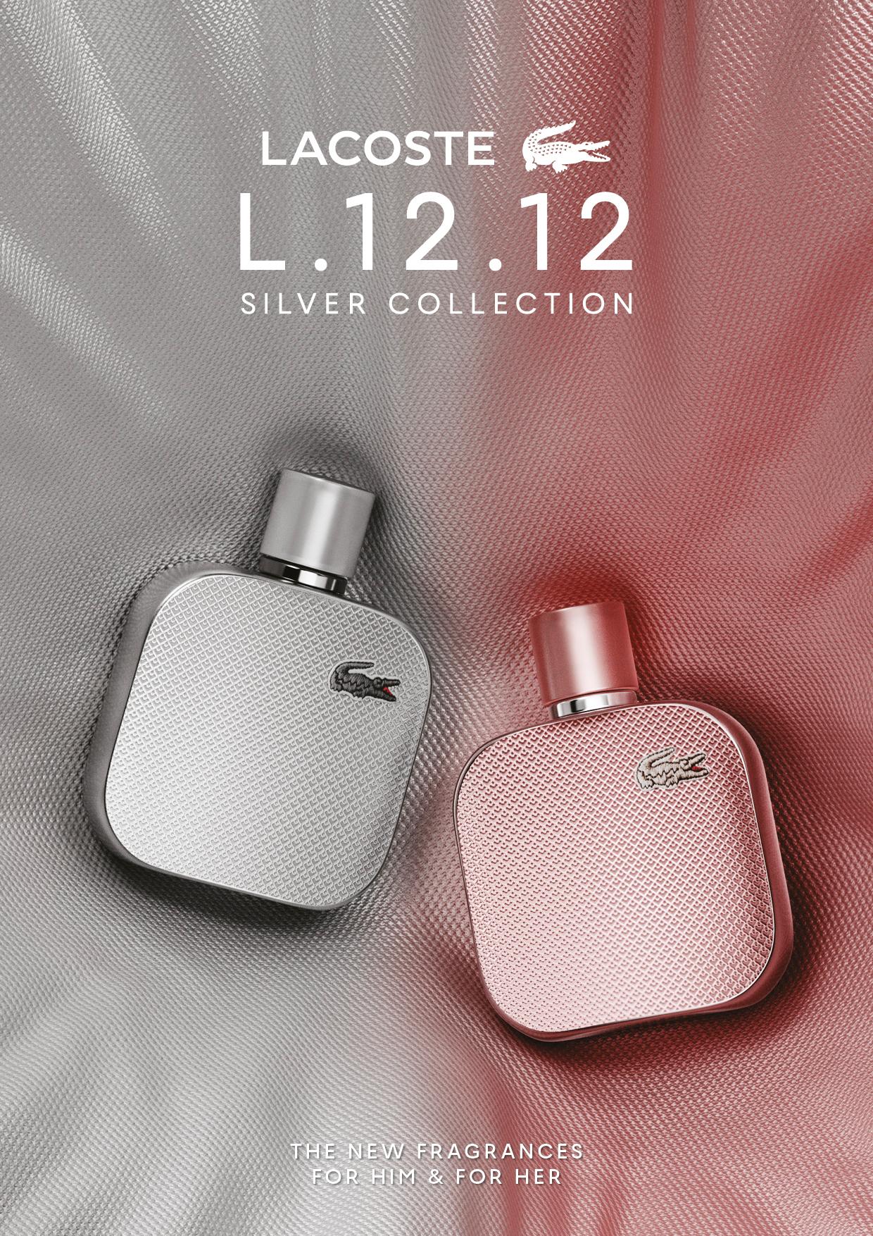 Produktbild LACOSTE L.12.12 Silver Rose Eau de Parfum 3 von 5