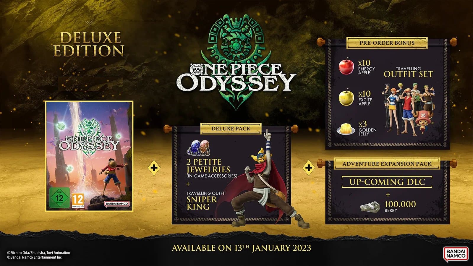 Produktbild One Piece Odyssey (Deluxe Edition) 3 von 3