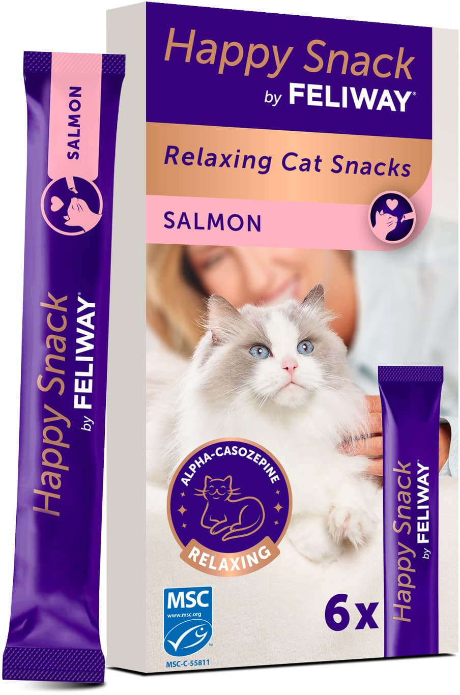 Ceva Katzensnack Cat Feliway Happy Snack Lachs
