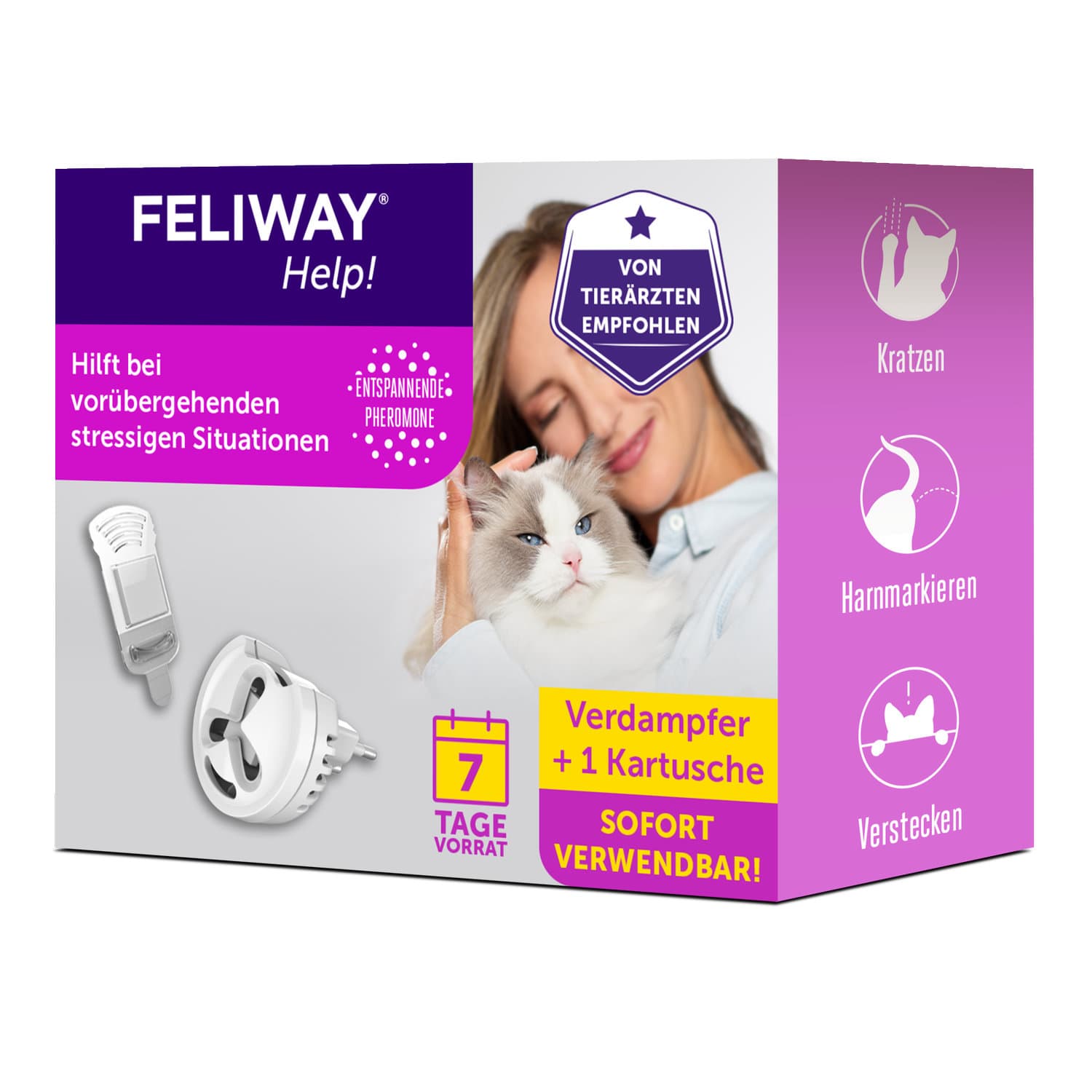 Feliway Katzenzubehör Help Starterset