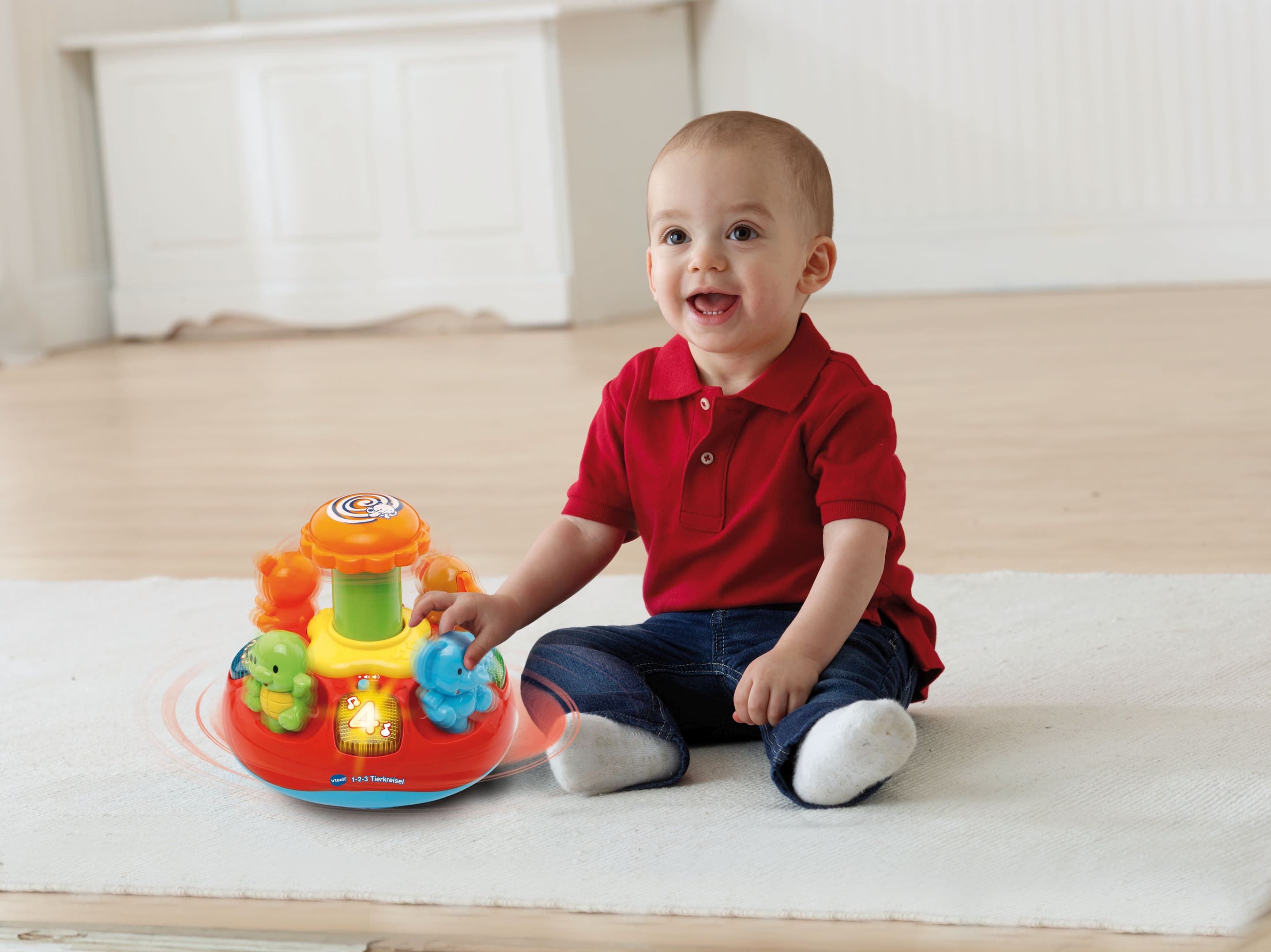 Produktbild VTech Baby - 1-2-3 Tierkreisel 3 von 4