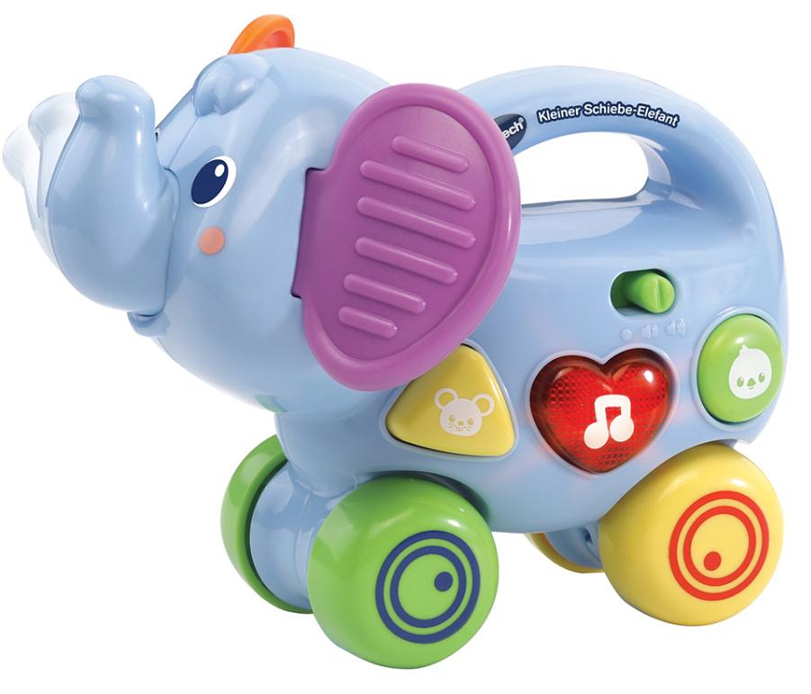 VTech Baby - 513604 Kleiner Schiebe-Elefant