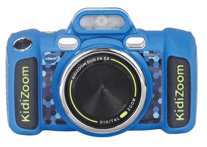 VTech KidiZoom Duo FX 2.0 blau – 12-in-1 Kinderkamera mit Dualkamera, Effekten und Spielen