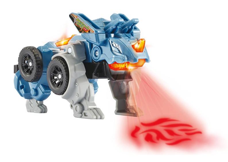 Produktbild VTech - Switch-Go-Dinos - Fire-Mini-Triceratops 3 von 5