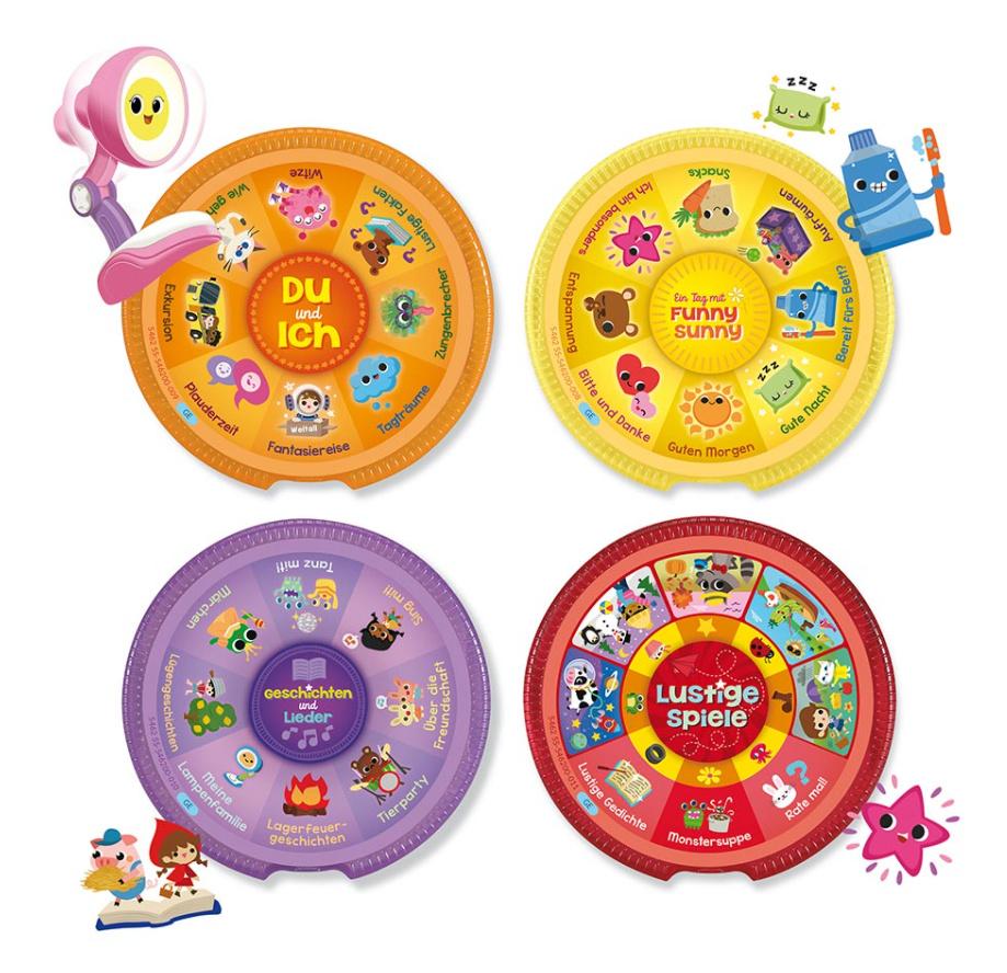Produktbild VTech - Funny Sunny, die interaktive Lampen-Freundin pink 2 von 8
