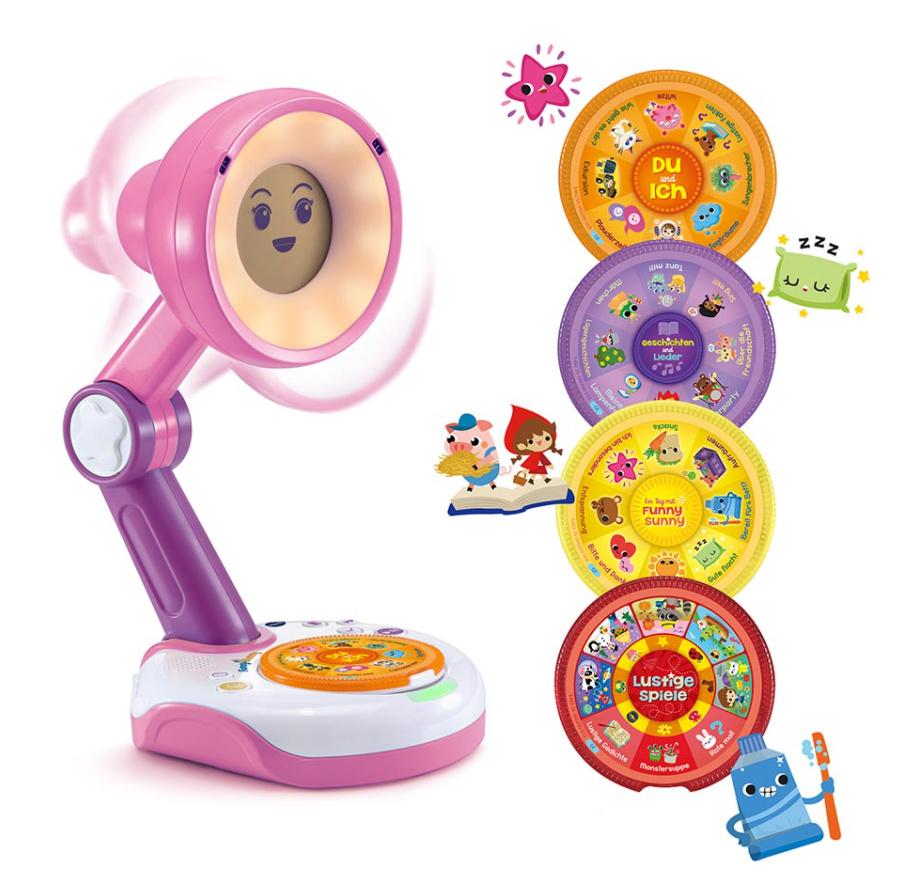 VTech - Funny Sunny, die interaktive Lampen-Freundin pink