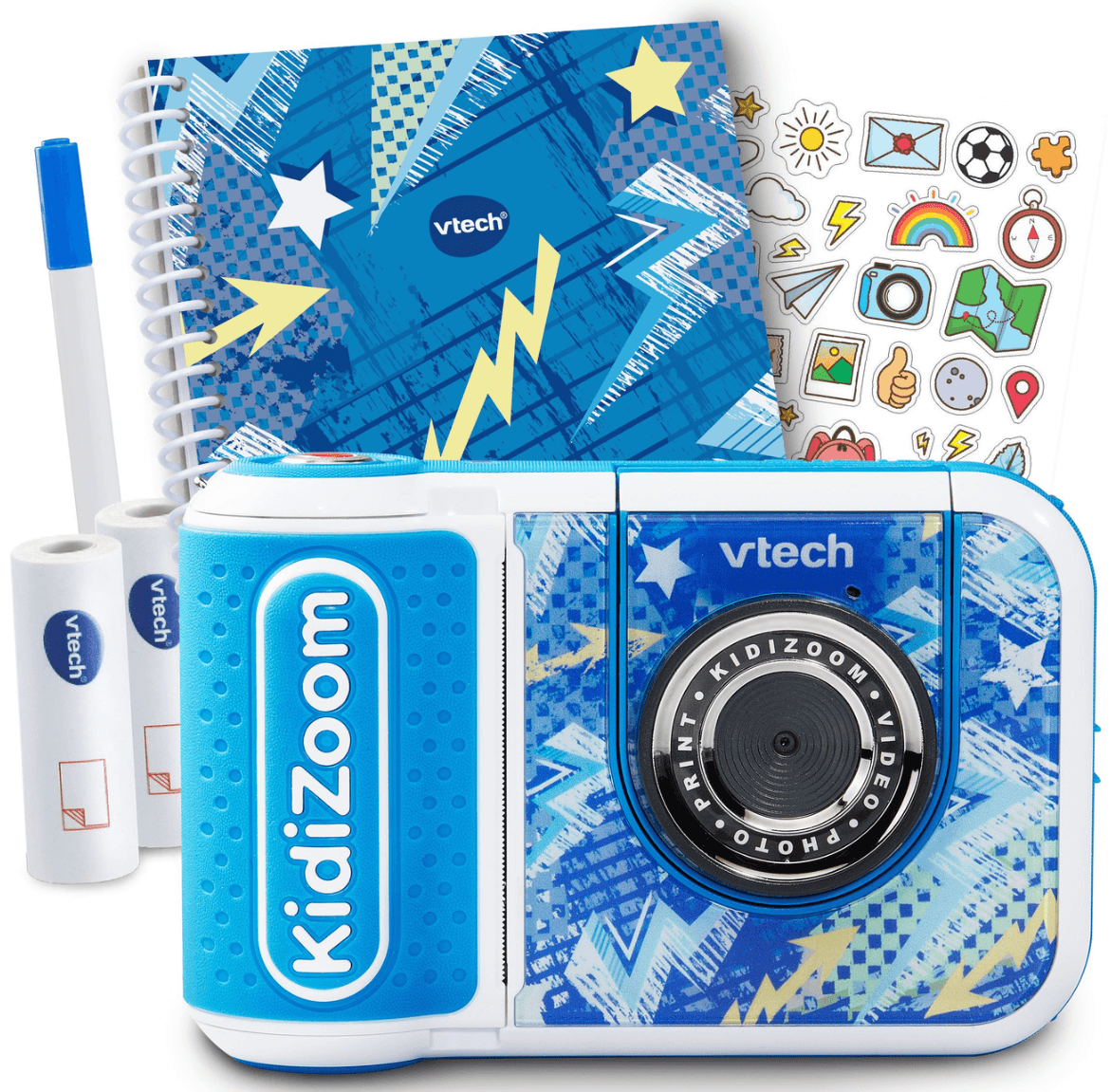 Produktbild VTech - KidiZoom Print Cam Scrapbook Bundle blau 3 von 5