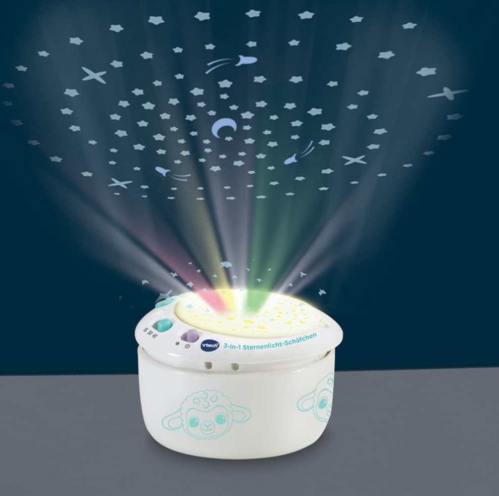 Produktbild VTech 550504 - Baby - 3-in-1 Sternenlicht-Schäfchen 8 von 8