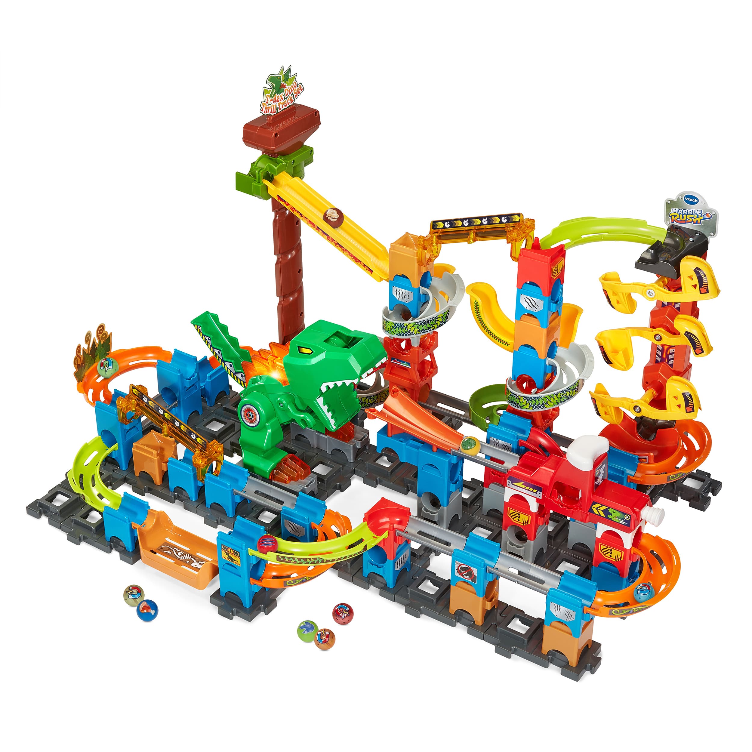 VTech - Marble Rush - Dino Adventures Magnetic Set XL400 E