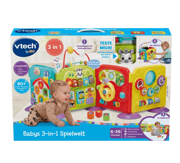 Produktbild VTech Baby - Babys 3-in-1 Spielwelt 2 von 5