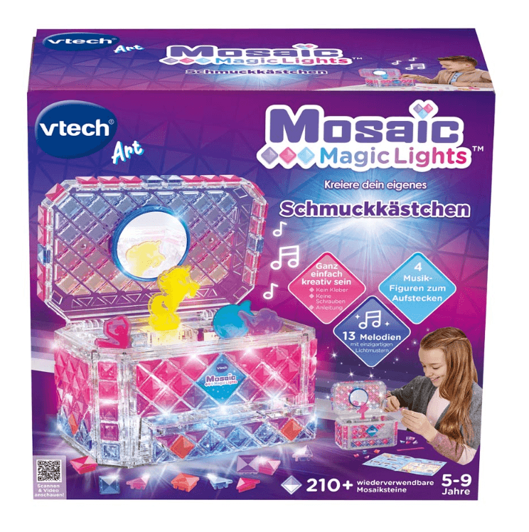 Produktbild VTech - Ready, Set, School - Mosaic Magic Lights - Schmuckkästchen 2 von 9