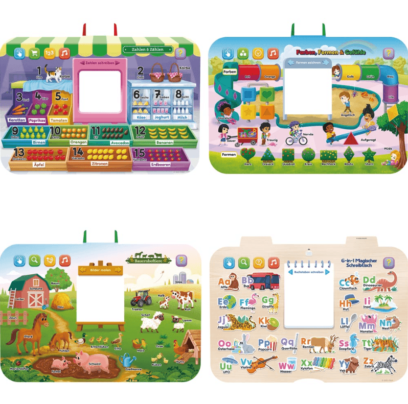 Produktbild VTech - Ready, Set, School - 6-in-1 Magischer Schreibtisch 3 von 10