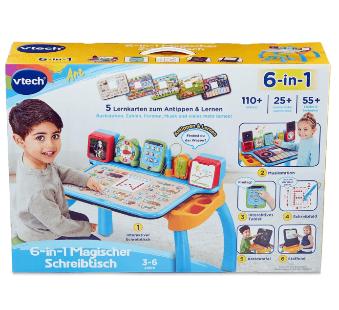 Produktbild VTech - Ready, Set, School - 6-in-1 Magischer Schreibtisch 2 von 10
