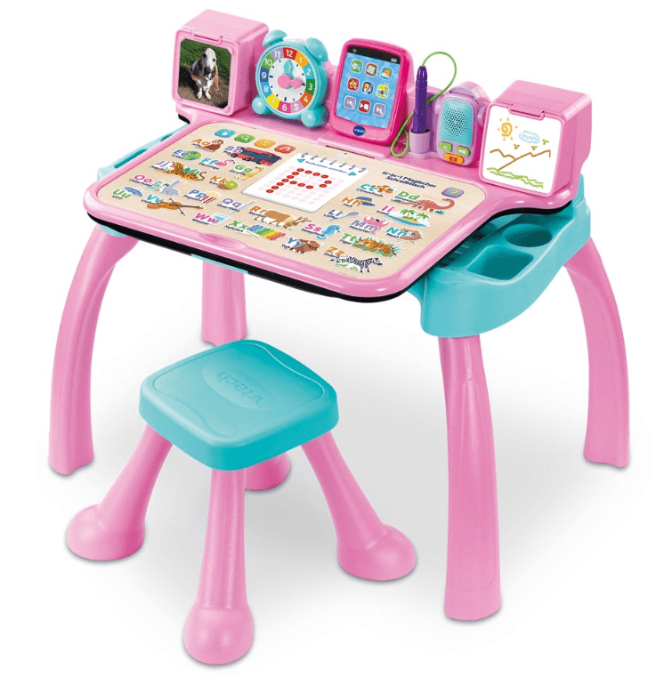 VTech - Ready, Set, School - 6-in-1 Magischer Schreibtisch pink