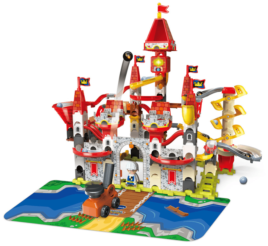 VTech Marble Rush Adventure Castle Set – interaktive Kugelbahn mit 171 Bauteilen, ab 4 Jahren