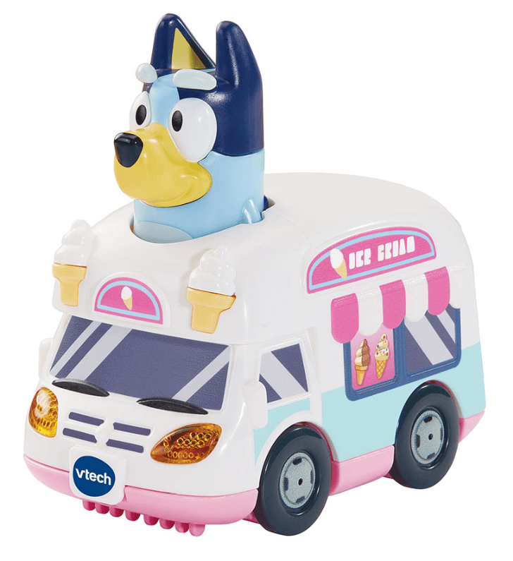 VTech Tut Tut Baby Flitzer Blueys Eiswagen – interaktives Fahrzeug mit Originalstimme und Musik