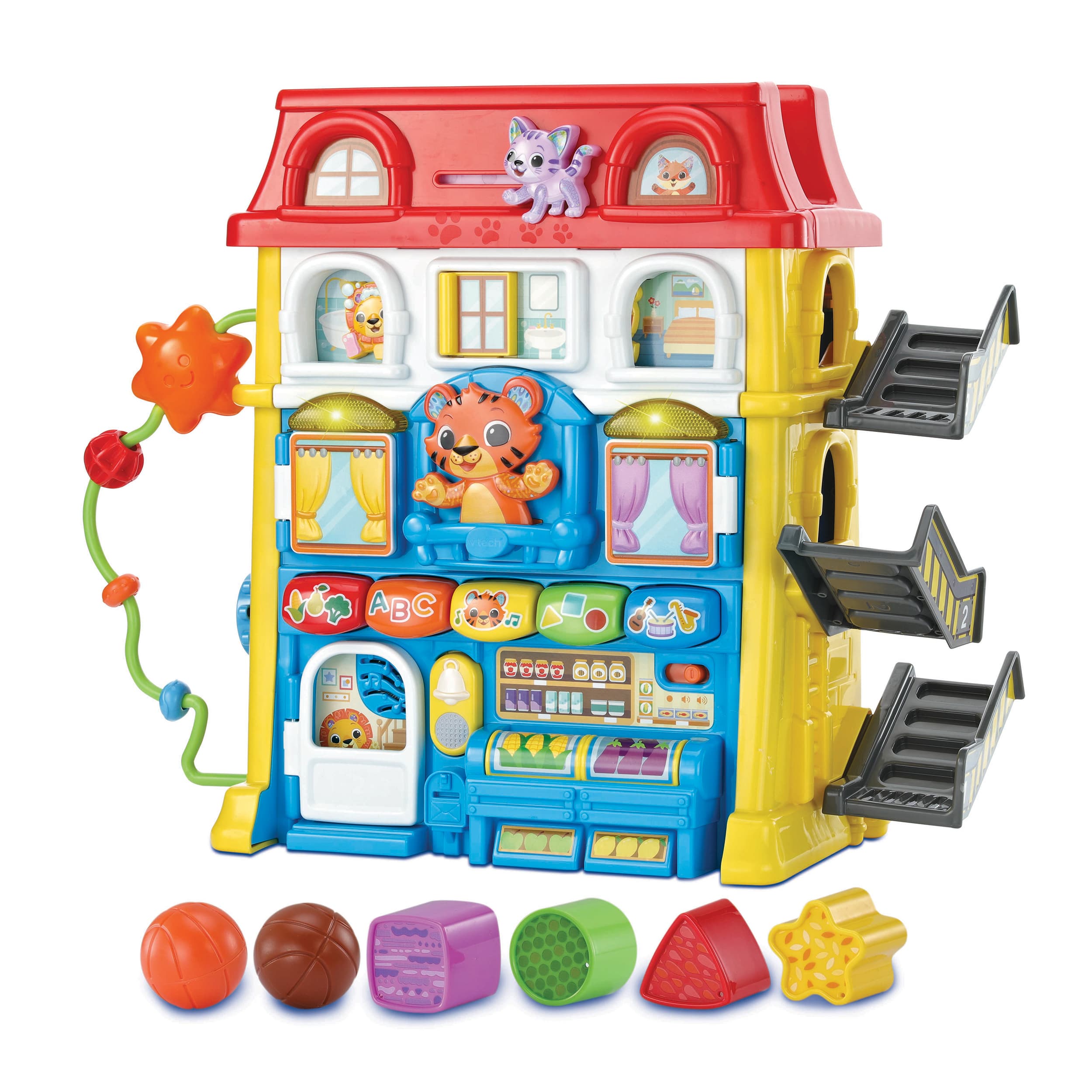 VTech Baby Tierfreunde-Entdeckerhaus – interaktives Lernspielzeug mit Musik, ab 9 Monaten