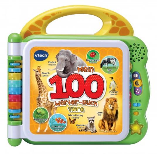 VTech - Baby - Mein 100-Wörter-Buch: Tiere