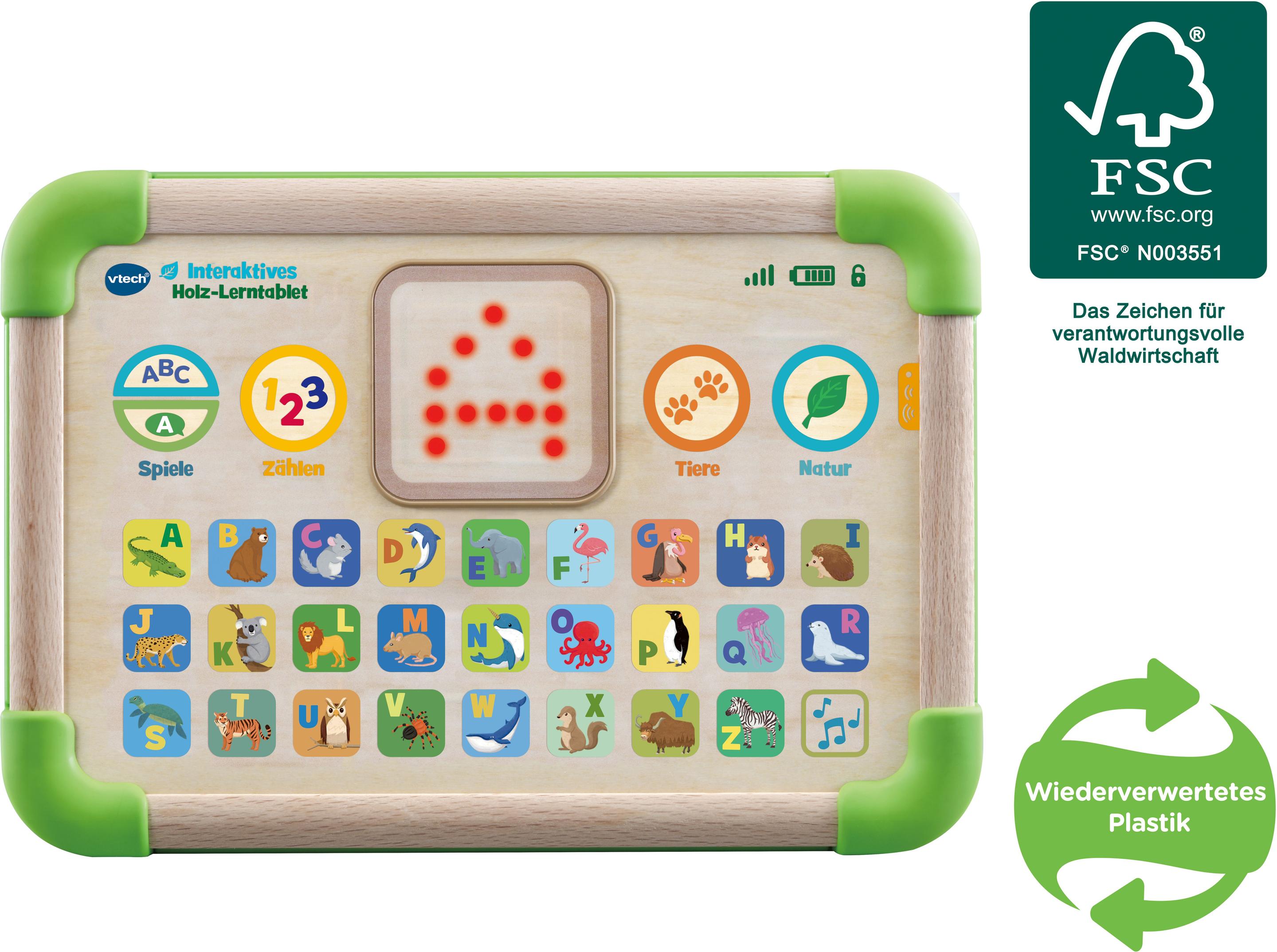 Produktbild VTech - Baby - Interaktives Holz-Lerntablet 3 von 3