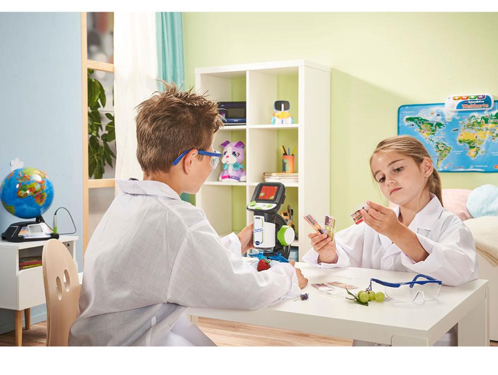 Produktbild VTech 616104 - School&Go - Interaktives Video-Mikroskop 6 von 10
