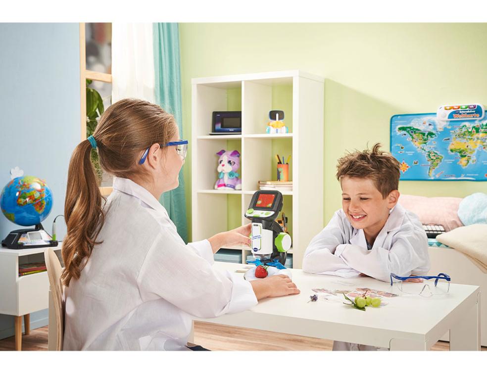 Produktbild VTech 616104 - School&Go - Interaktives Video-Mikroskop 7 von 10