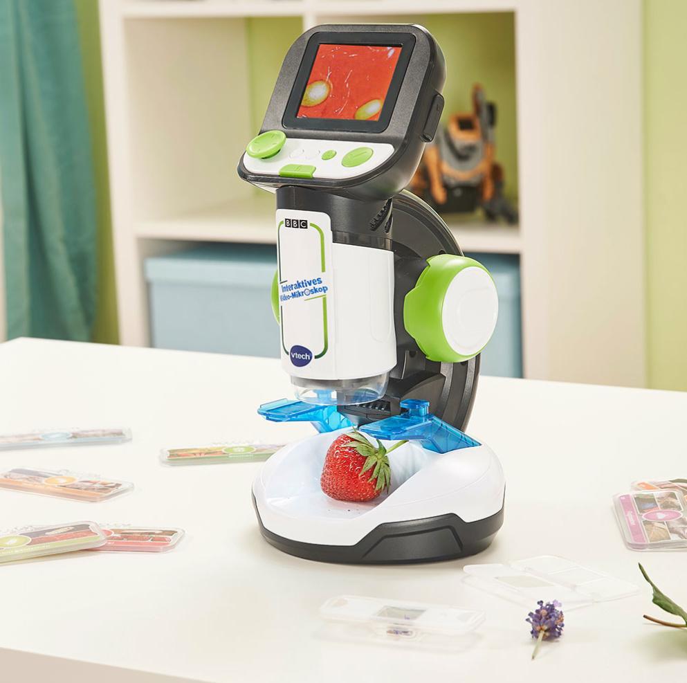 Produktbild VTech 616104 - School&Go - Interaktives Video-Mikroskop 8 von 10