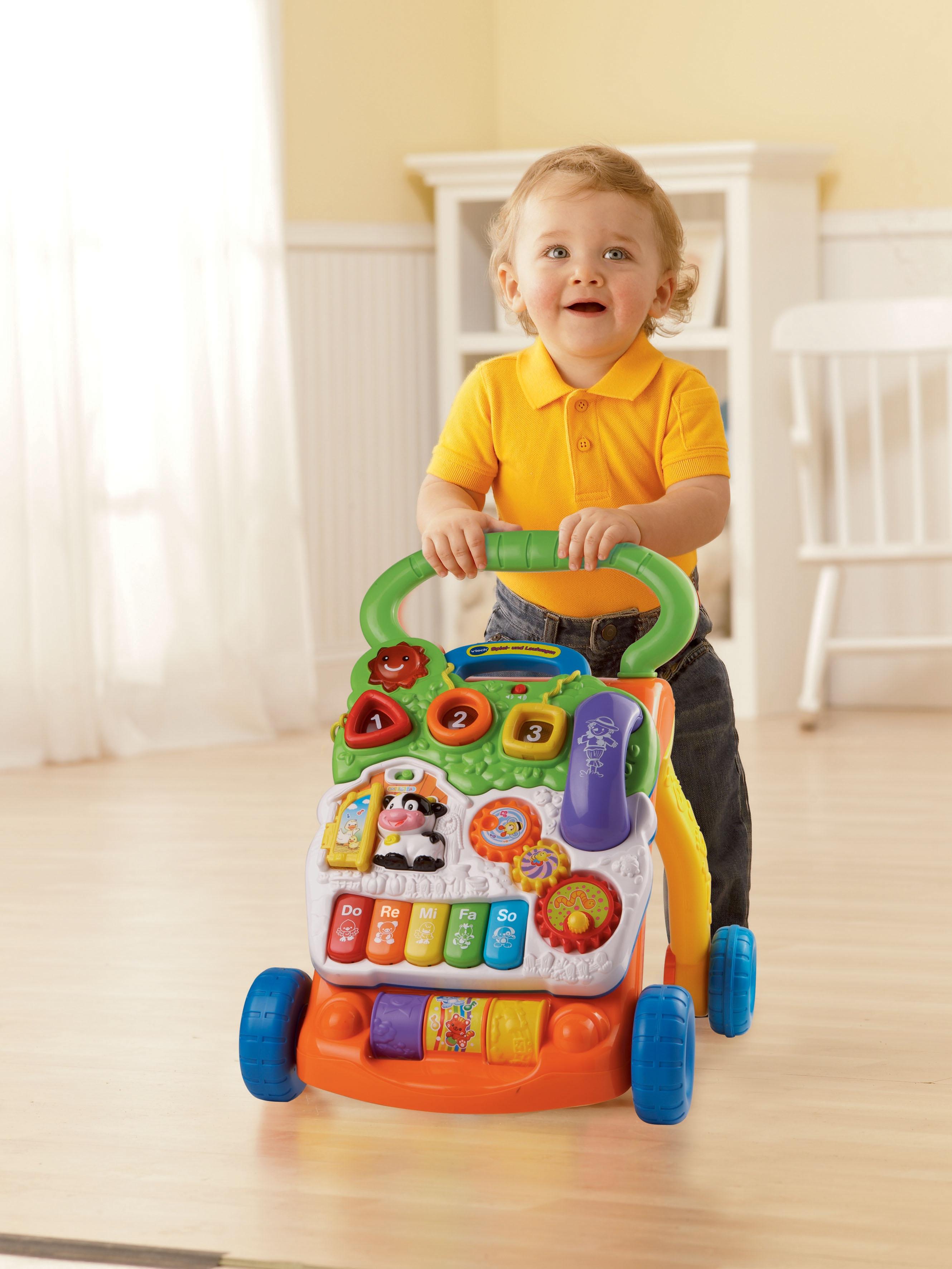 Produktbild VTech Baby - Spiel- und Laufwagen orange 6 von 7