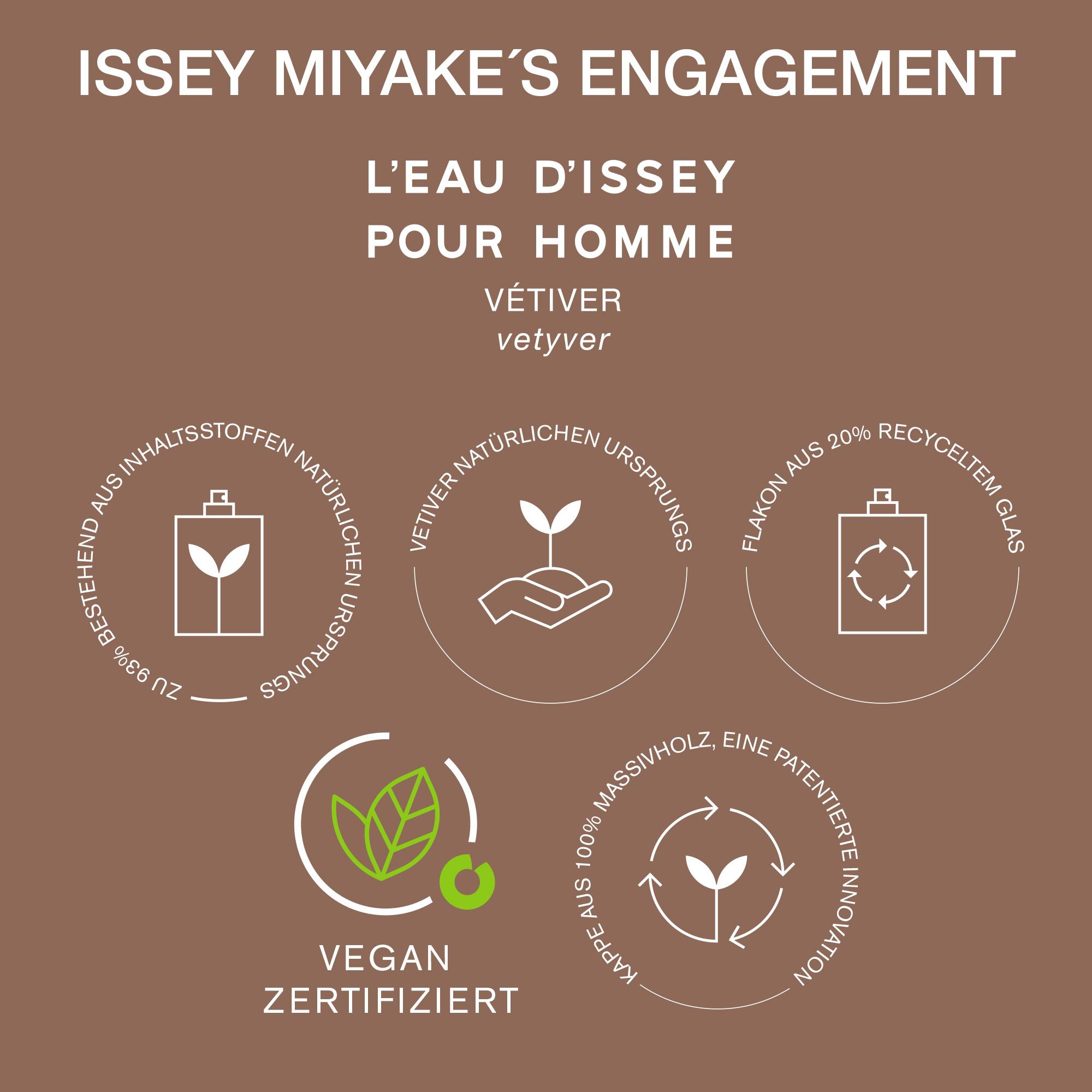 Produktbild ISSEY MIYAKE L'Eau d'issey Homme Vetiver Eau de Toilette Intense 3 von 5